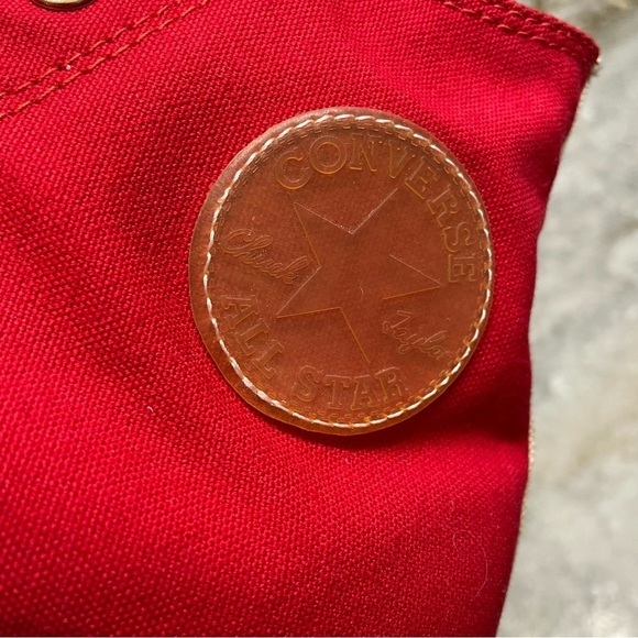 NEW Chuck Taylor All Star Converse High Top Red Sneakers Unisex M 8.5 W 10.5 - Picture 7 of 12